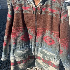 Vintage Woolrich wool southwestern Patterned Jacket